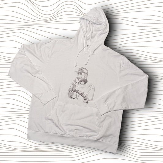 Miller Portrait 22’ White Hoodie