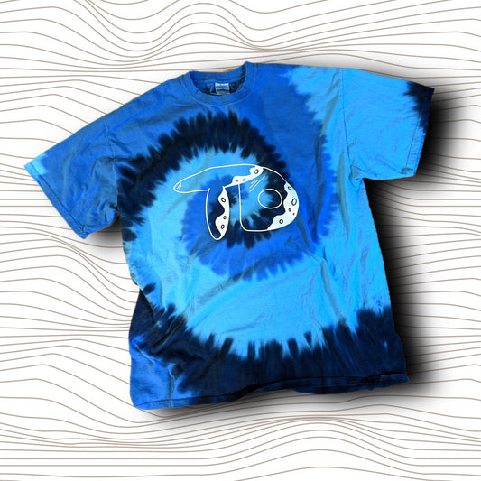 Blue-Razz Donut Die Short Sleeve Shirt